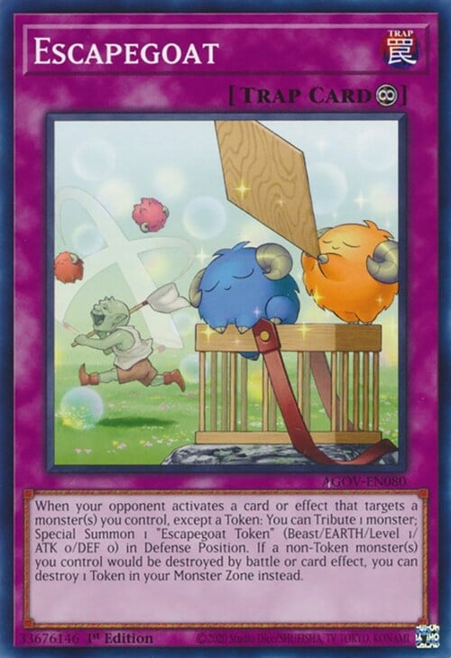 Escapegoat Card Front