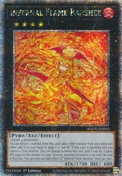 Infernal Flame Banshee Card Front