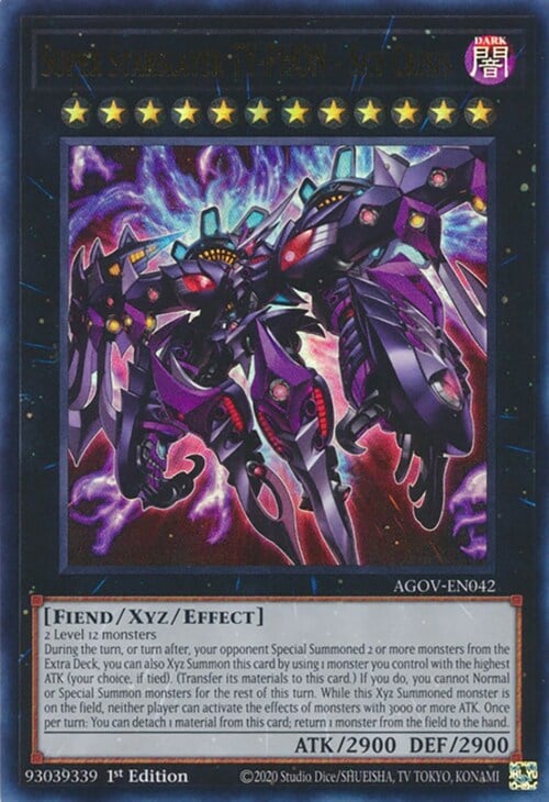 Super Starslayer TY-PHON - Sky Crisis Card Front