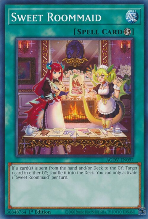 Sweet Roommaid Card Front