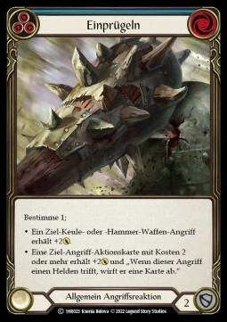 Pummel - Blue Card Front