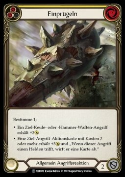 Pummel - Yellow Card Front