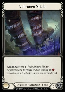 Nullrune Boots Card Front