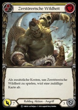 Wrecker Romp - Yellow Card Front