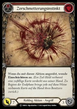 Smash Instinct - Red Card Front