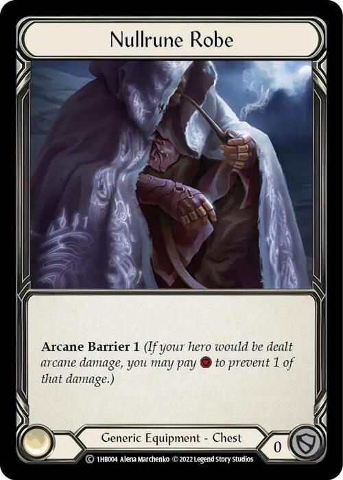 Nullrune Robe Card Front
