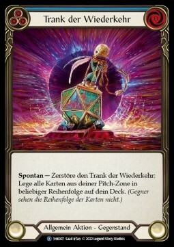 Potion of Dejavu Card Front