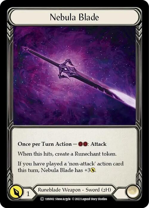 Nebula Blade Card Front