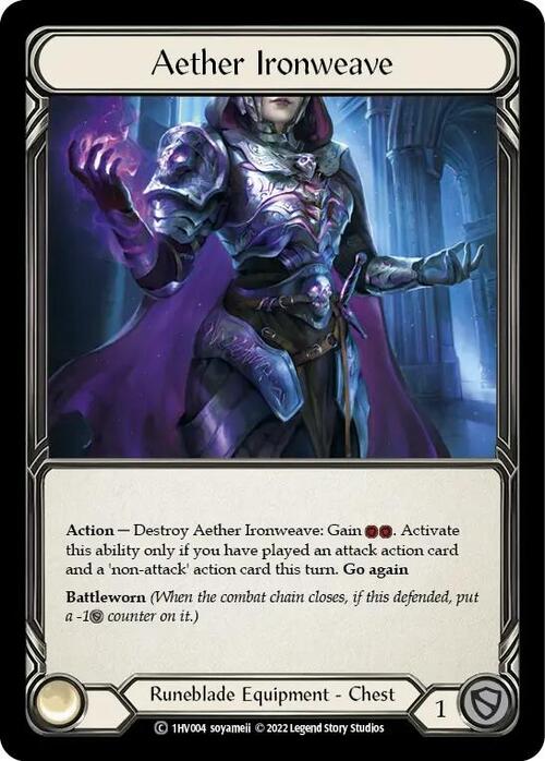 Arcanic Ironweave Card Front