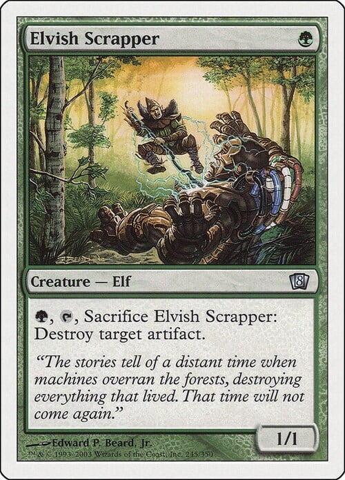 Elvish Scrapper Card Front