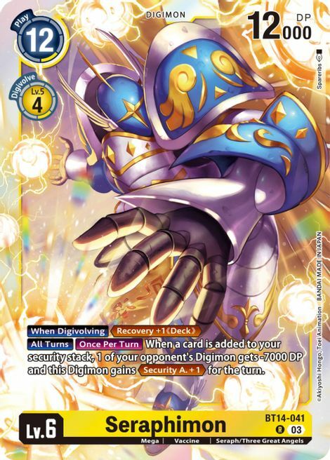 Seraphimon Card Front