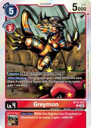 Greymon BT14-012