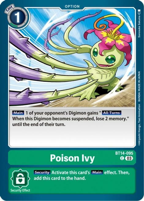 Poison Ivy Card Front