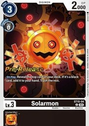 Solarmon · Pre-Release Stamped ST15-04