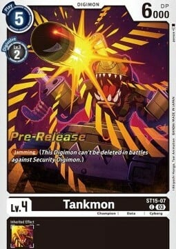 Tankmon Card Front