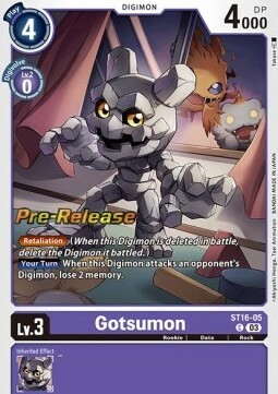 Gotsumon Card Front