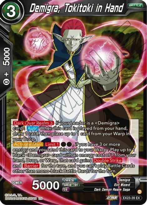 Demigra, Tokitoki in Hand Card Front