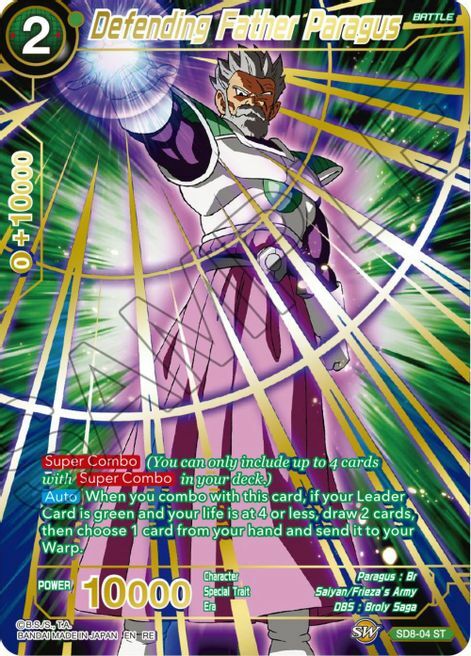 Defending Father Paragus Card Front