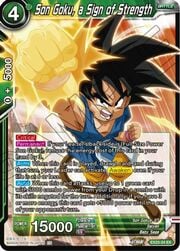 Son Goku, a Sign of Strength