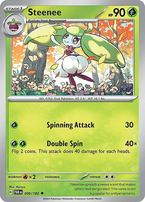 Steenee Card Front