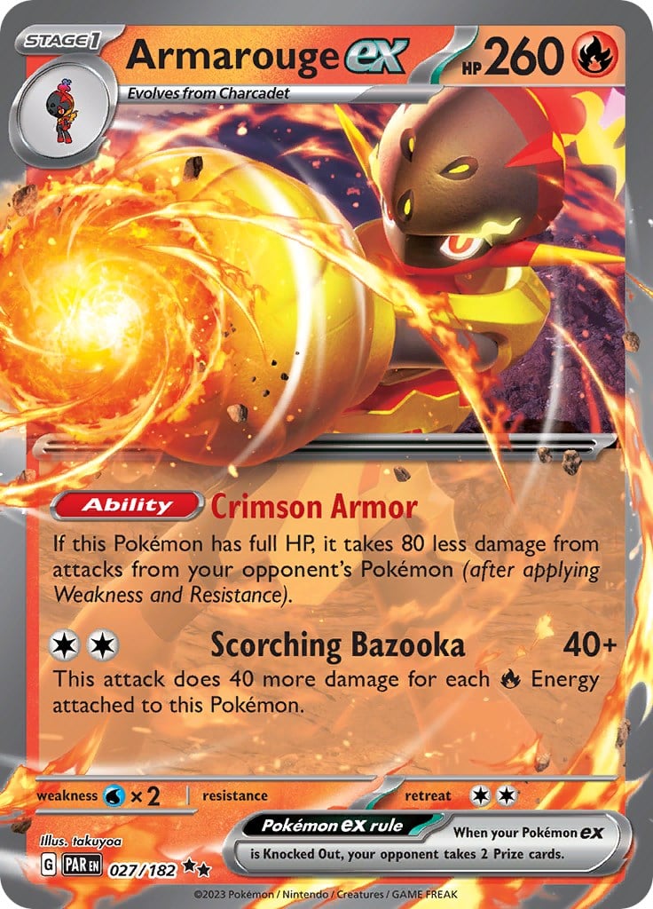 Armarouge ex Paradox Rift | Pokémon | CardTrader
