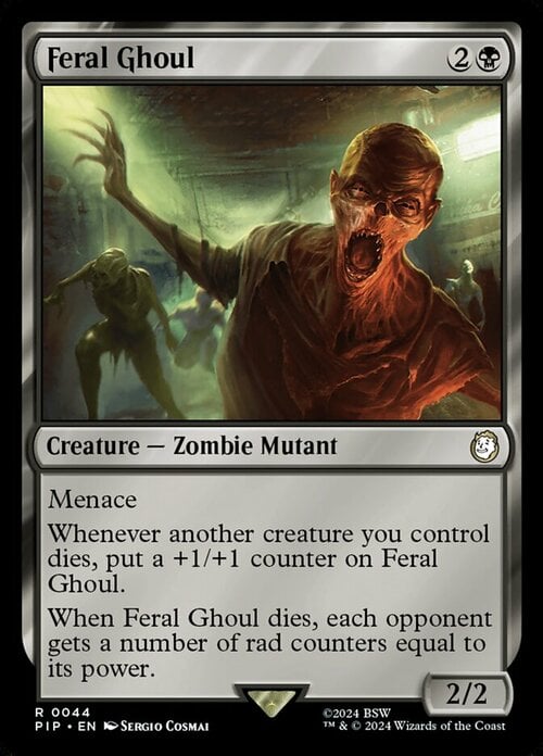 Feral Ghoul Card Front