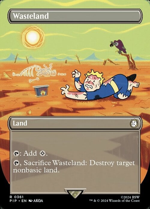 Lande Desolate Card Front
