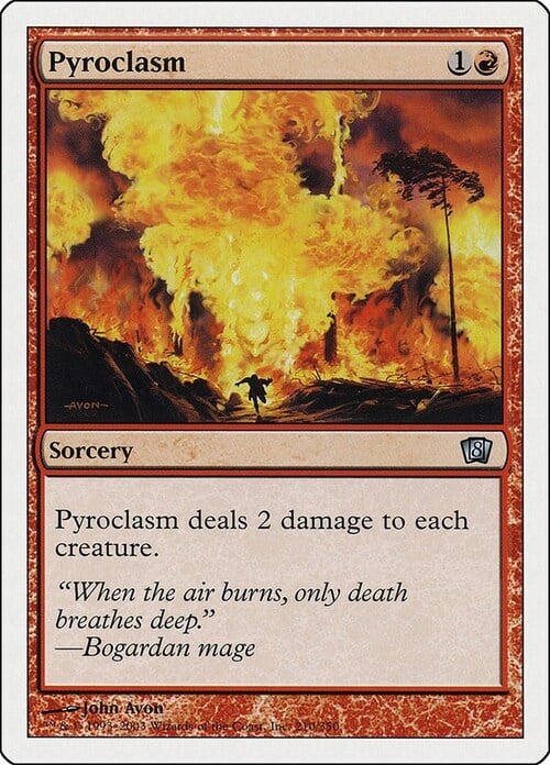 Pyroclasm Card Front