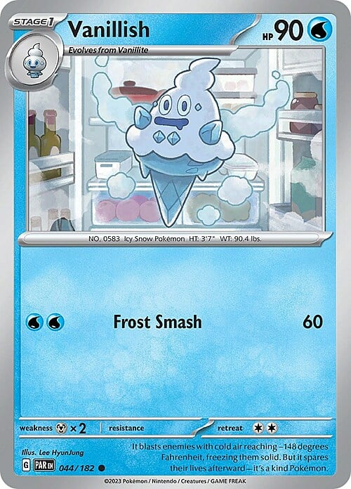 Vanillish Card Front