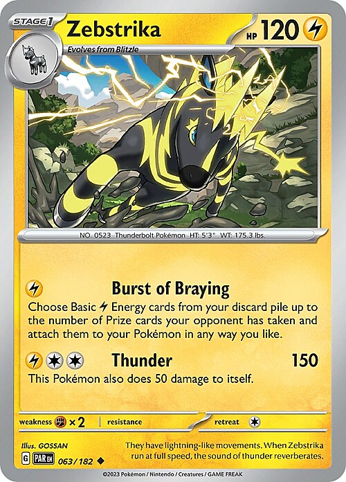 Zebstrika Card Front