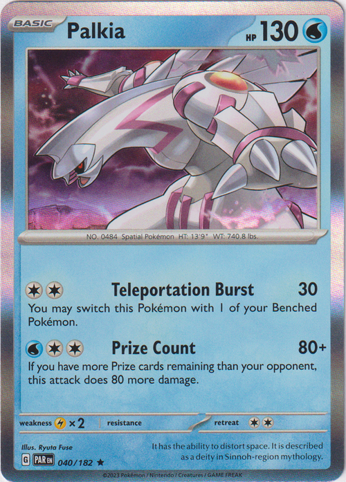 Palkia Card Front