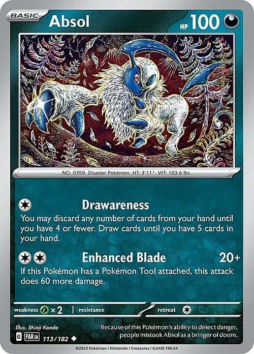 Absol Card Front