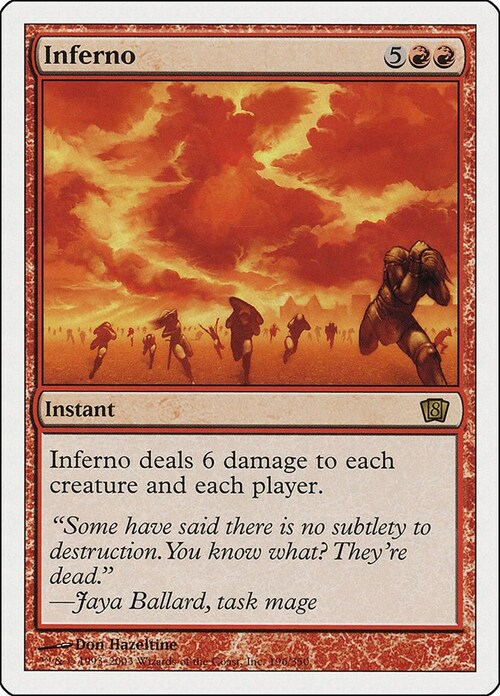 Inferno Card Front