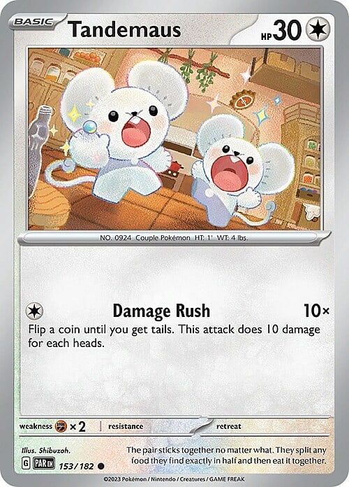 Tandemaus Card Front