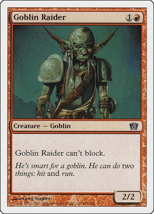Predone Goblin Card Front