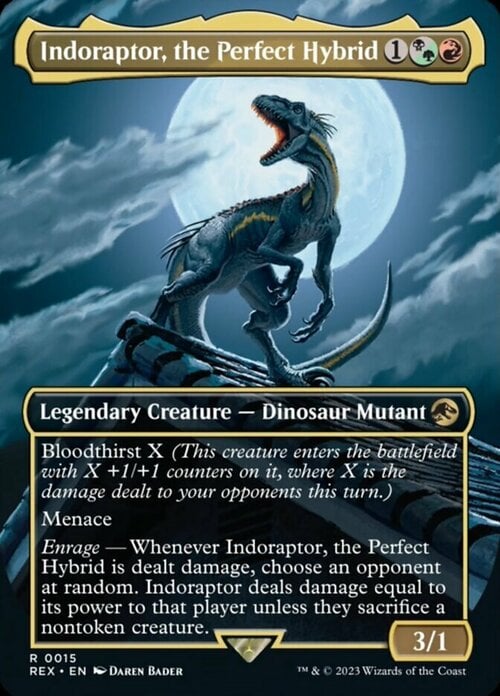 Indoraptor, the Perfect Hybrid Card Front