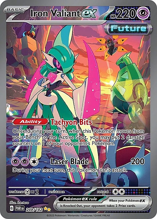 Iron Valiant ex Card Front