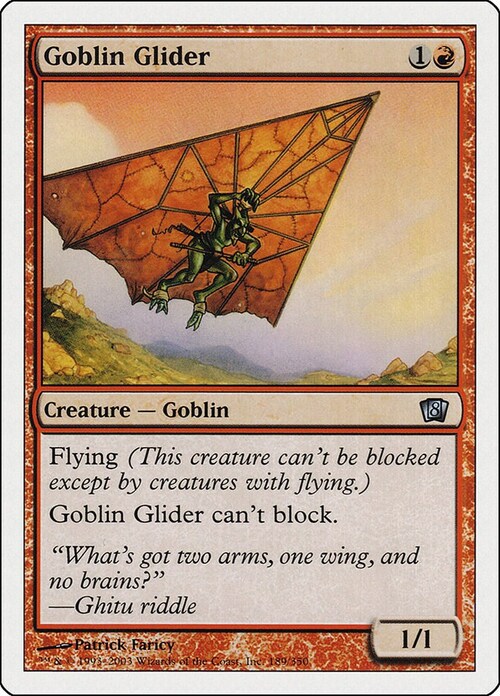 Goblin Glider Card Front