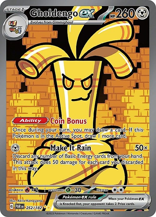 Gholdengo ex Card Front
