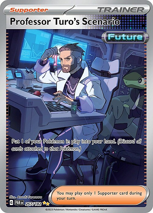 Professor Turo's Scenario Card Front