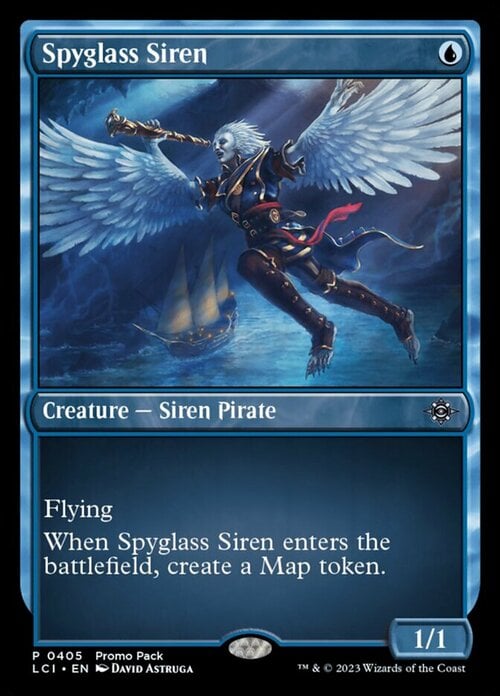 Spyglass Siren Card Front