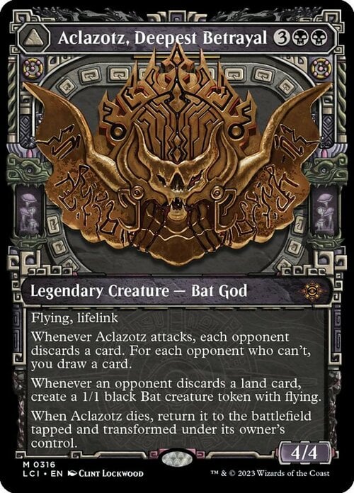 Aclazotz, Deepest Betrayal // Temple of the Dead Card Front