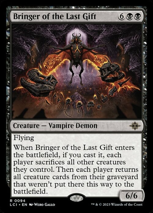 Bringer of the Last Gift Card Front