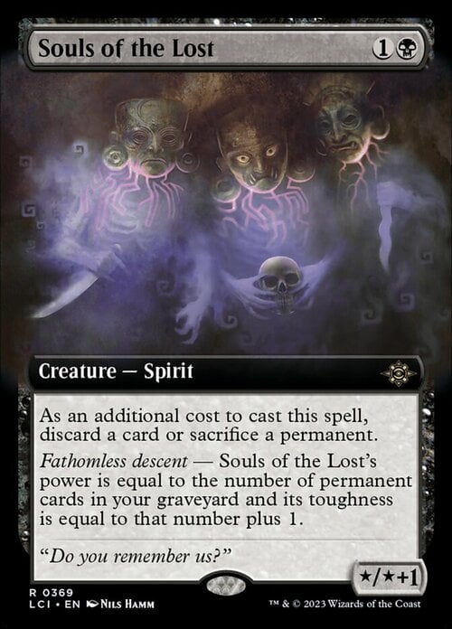 Souls of the Lost Card Front