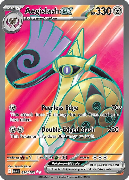 Aegislash ex Card Front