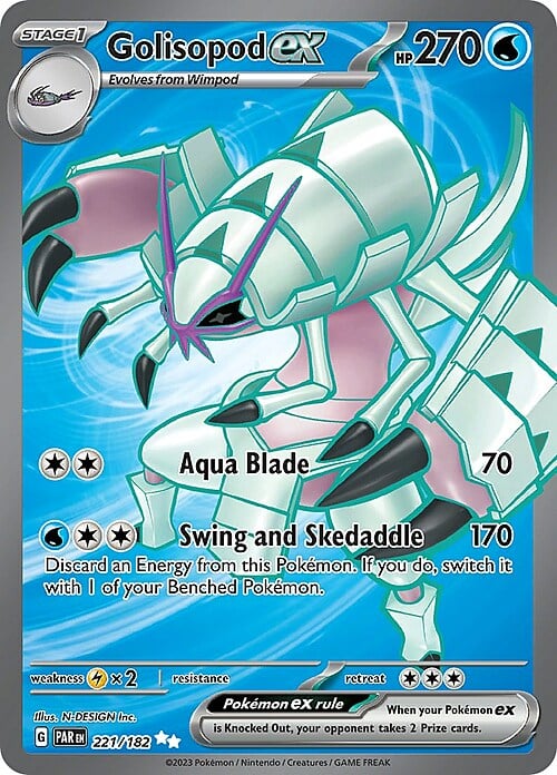 Golisopod ex Card Front