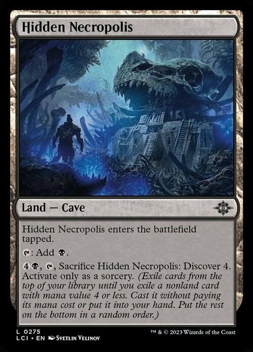 Hidden Necropolis Card Front
