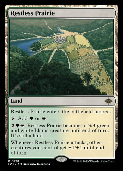 Restless Prairie Card Front