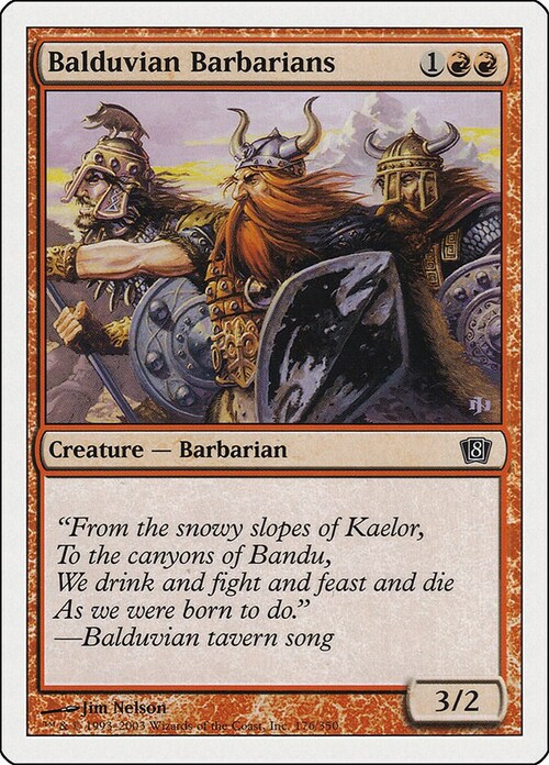 Balduvian Barbarians Card Front