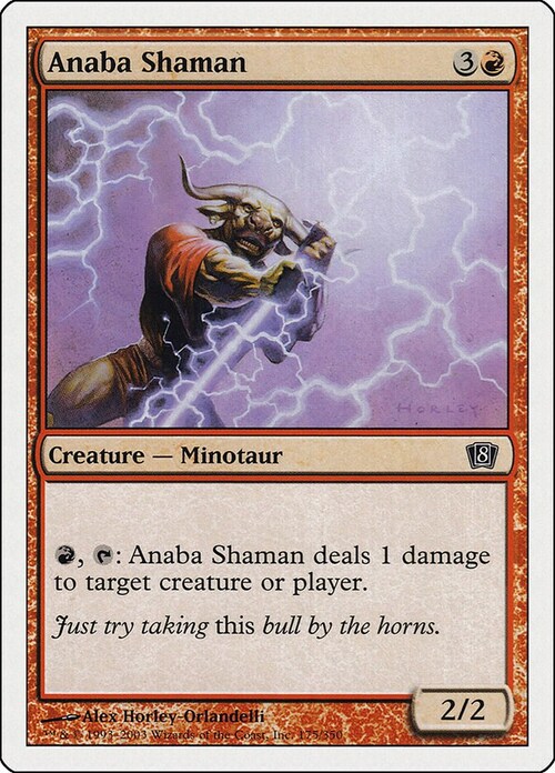 Anaba Shaman Card Front